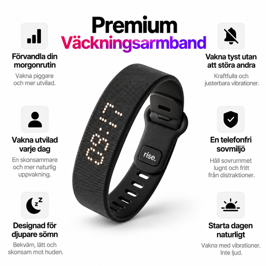 Rise vibration alarm
